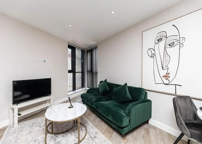 Modern 1bed Flat In The Heart Of Centre 아파트 리즈